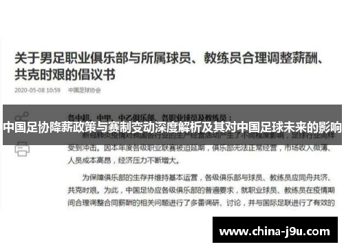 中国足协降薪政策与赛制变动深度解析及其对中国足球未来的影响